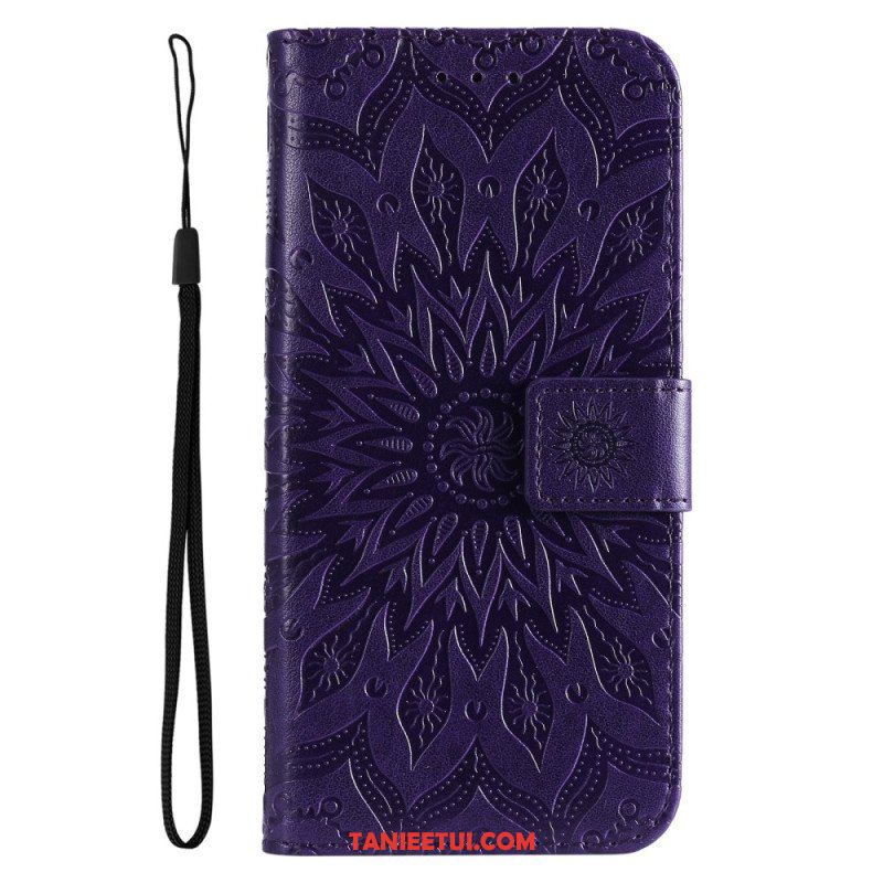 Etui Folio do Vivo Y16 Mandala Sun Ze Smyczą