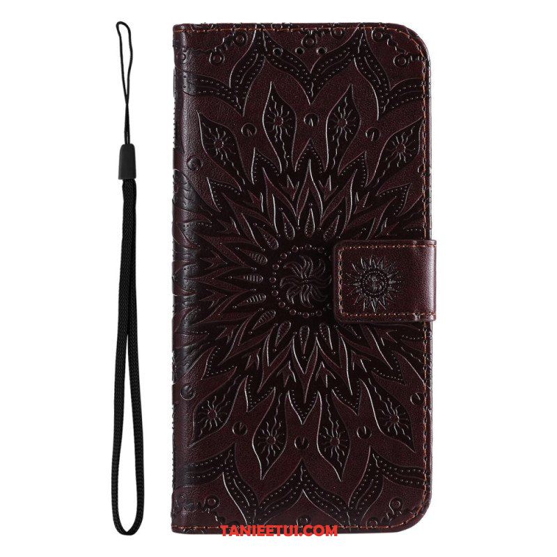 Etui Folio do Vivo Y16 Mandala Sun Ze Smyczą