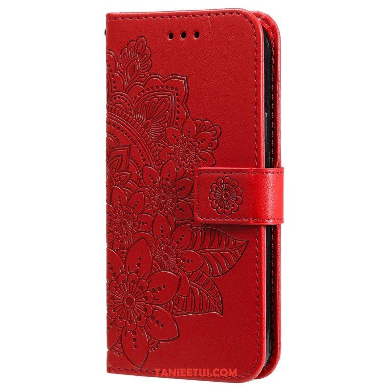 Etui Folio do Vivo Y35 z Łańcuch Paskowata Mandala