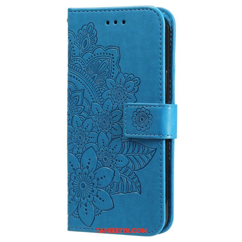 Etui Folio do Vivo Y35 z Łańcuch Paskowata Mandala