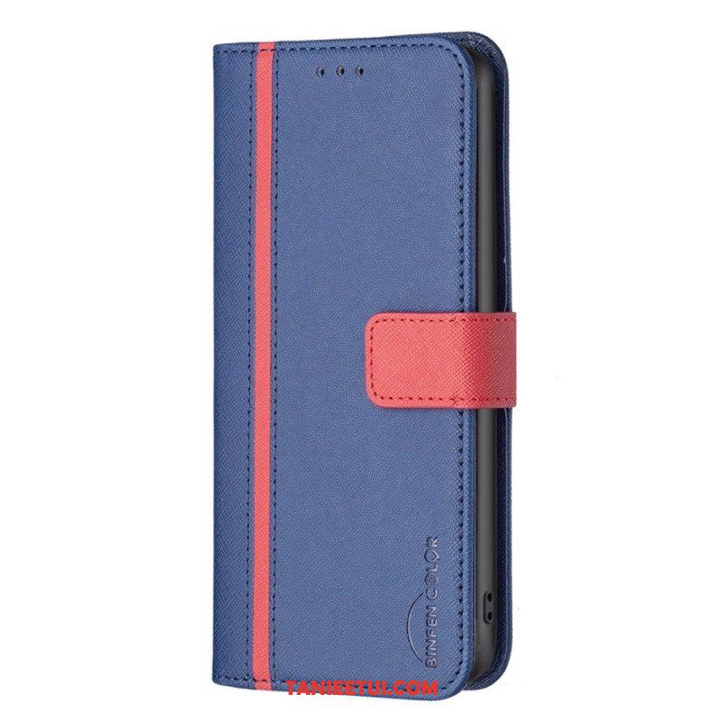 Etui Folio do Xiaomi 12 / 12X Dwukolorowy Kolor Binfen