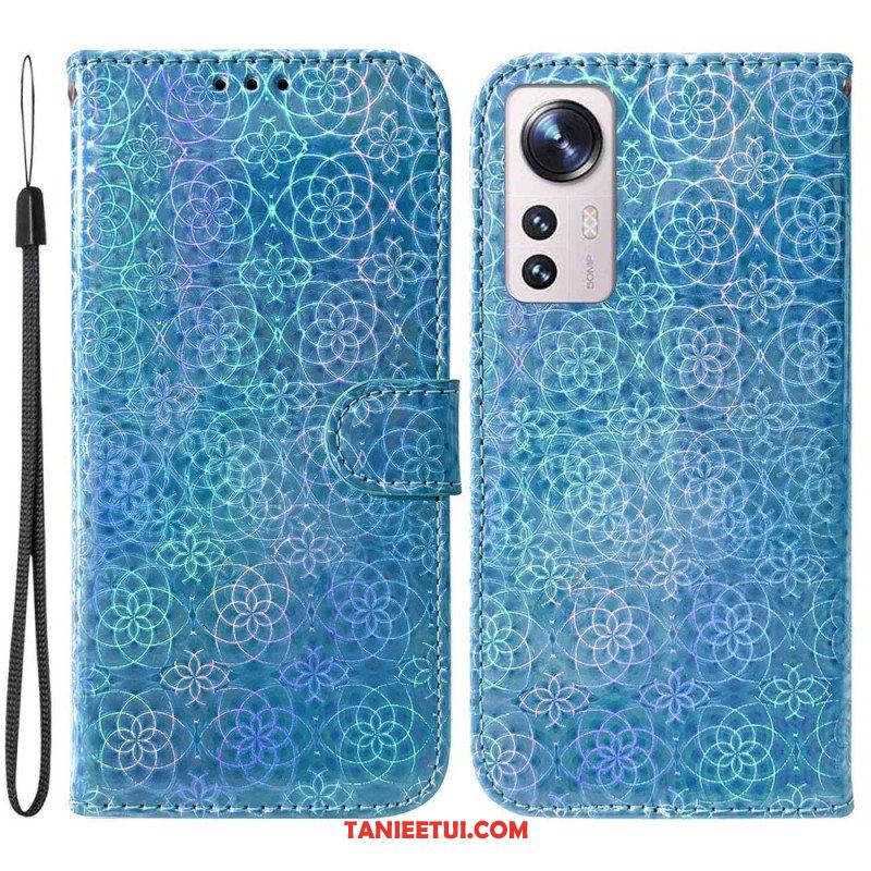 Etui Folio do Xiaomi 12 / 12X Styl Dyskotekowy