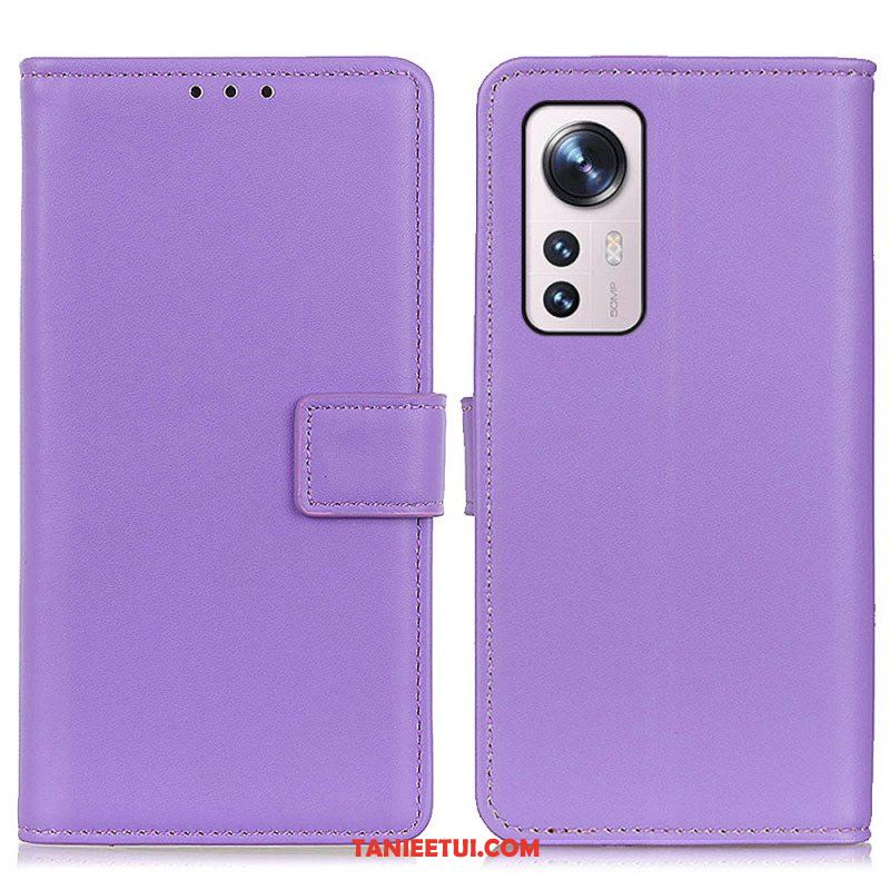 Etui Folio do Xiaomi 12 / 12X Zwykła Sztuczna Skóra