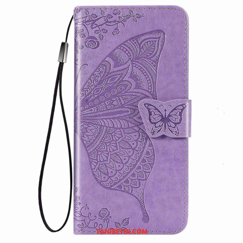 Etui Folio do Xiaomi 12 Lite Barokowy Motyl