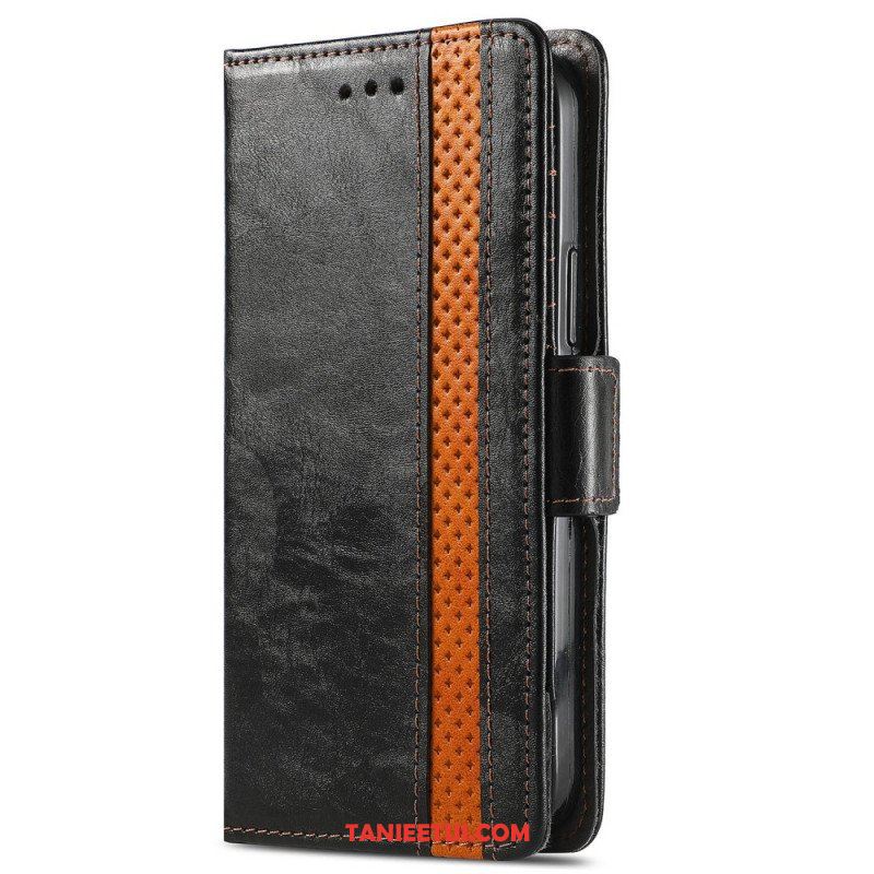 Etui Folio do Xiaomi 12 Pro Dwukolorowe Podwójne Zapięcie