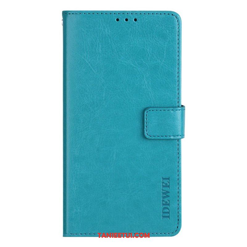 Etui Folio do Xiaomi 12 Pro Imitacja Skóry Idewei