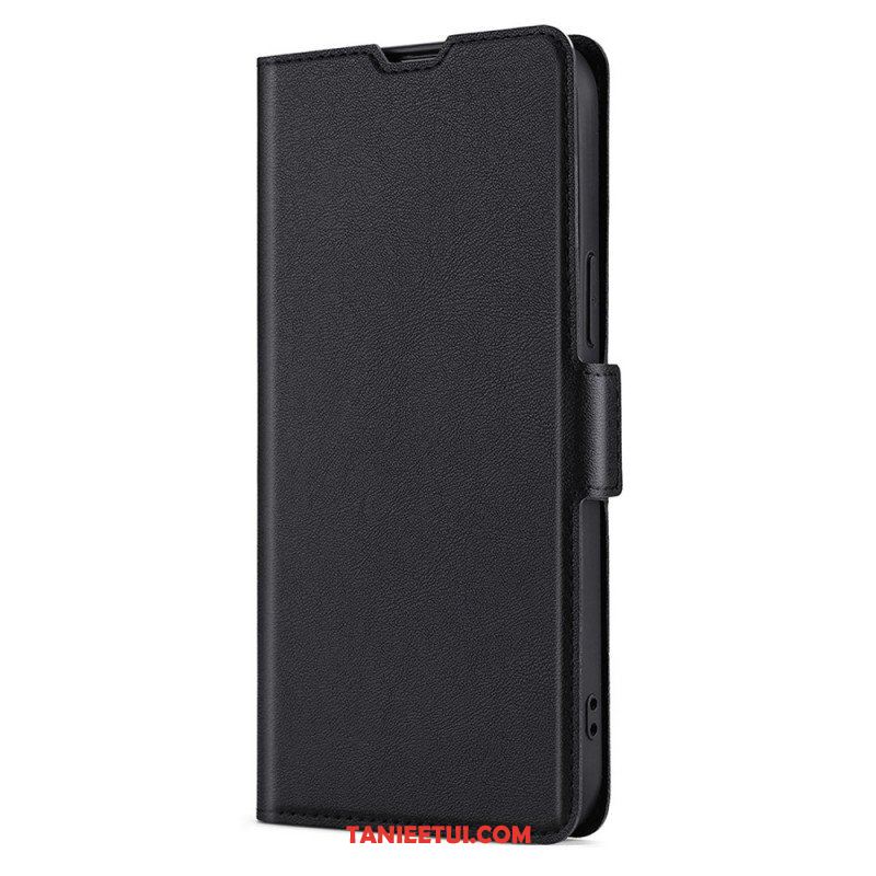 Etui Folio do Xiaomi 12 Pro Styl Z Bardzo Delikatnej Skóry