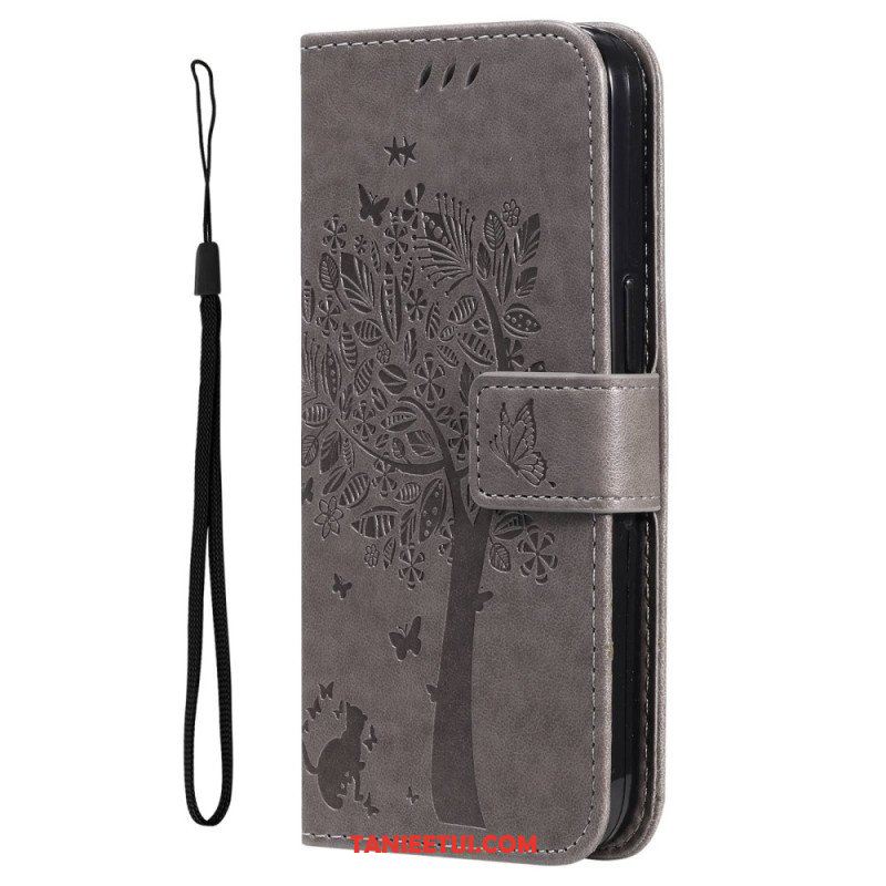 Etui Folio do Xiaomi 12T / 12T Pro Kot Pod Drzewem