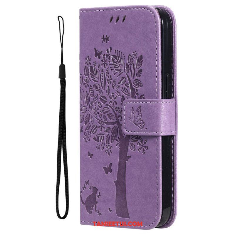 Etui Folio do Xiaomi 12T / 12T Pro Kot Pod Drzewem