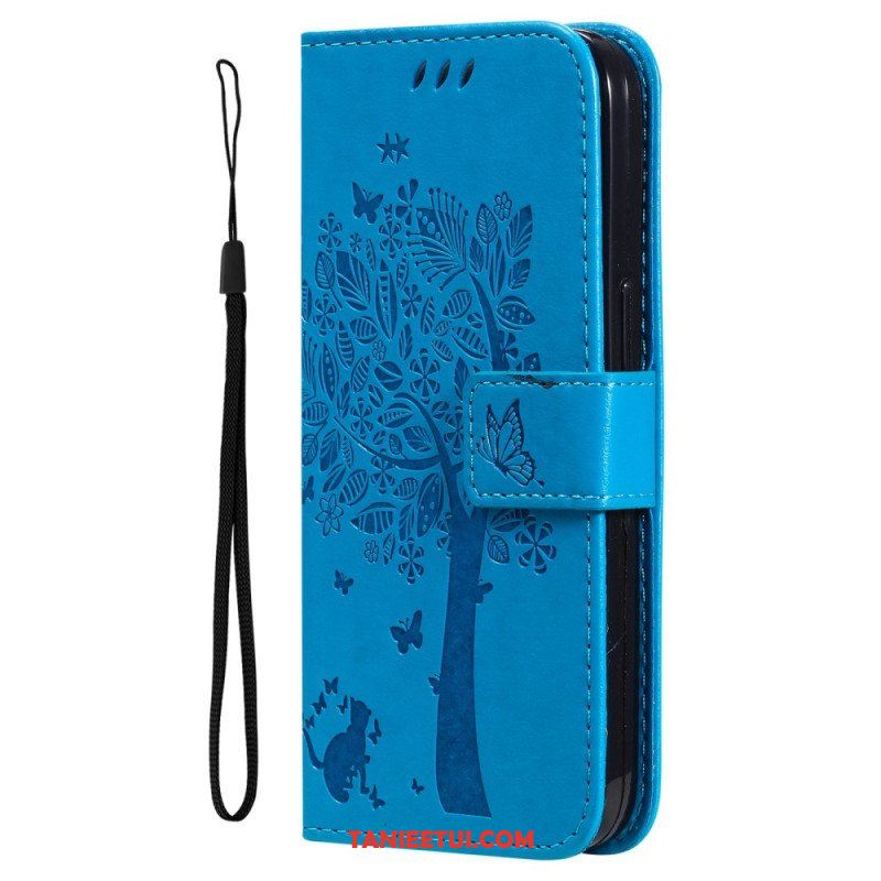 Etui Folio do Xiaomi 12T / 12T Pro Kot Pod Drzewem