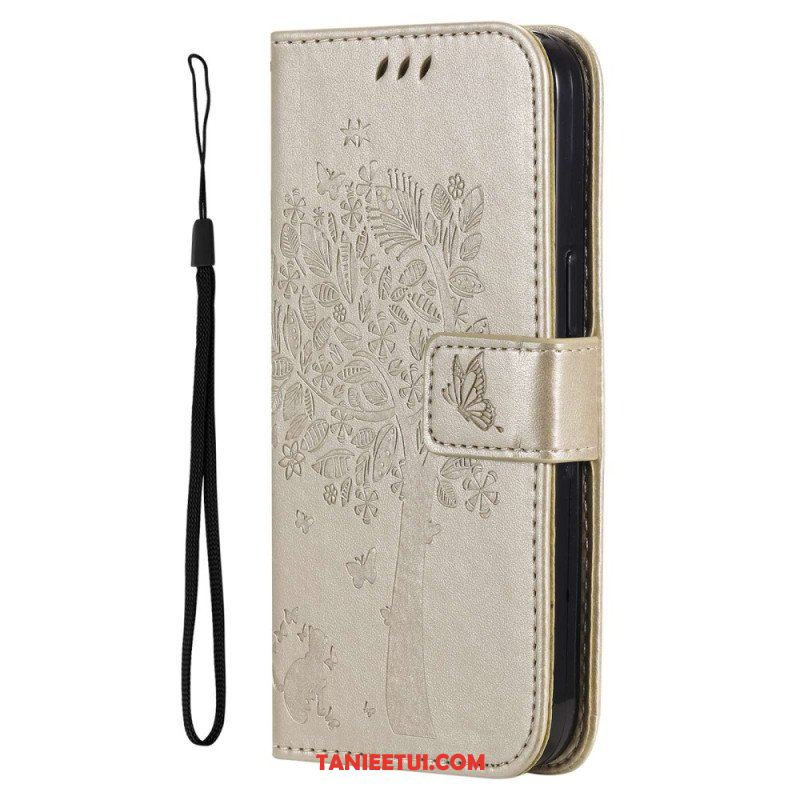 Etui Folio do Xiaomi 12T / 12T Pro Kot Pod Drzewem