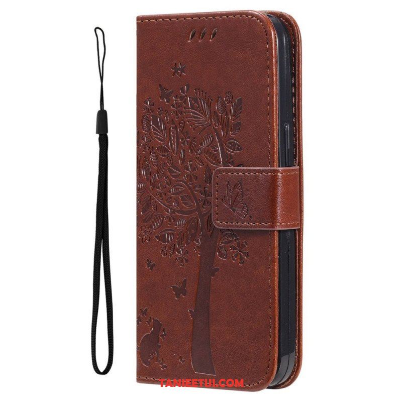 Etui Folio do Xiaomi 12T / 12T Pro Kot Pod Drzewem