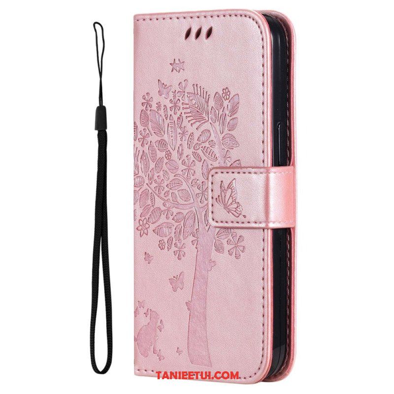 Etui Folio do Xiaomi 12T / 12T Pro Kot Pod Drzewem