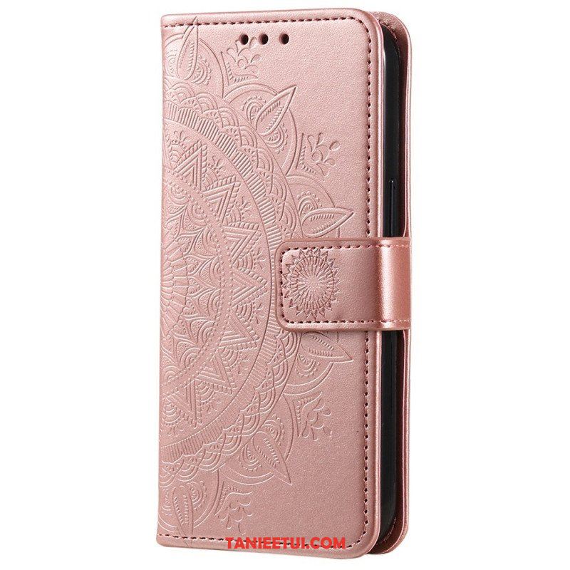 Etui Folio do Xiaomi 12T / 12T Pro Mandala Sun Ze Smyczą