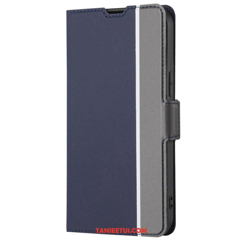 Etui Folio do Xiaomi 12T / 12T Pro Ultra Cienki Dwukolorowy