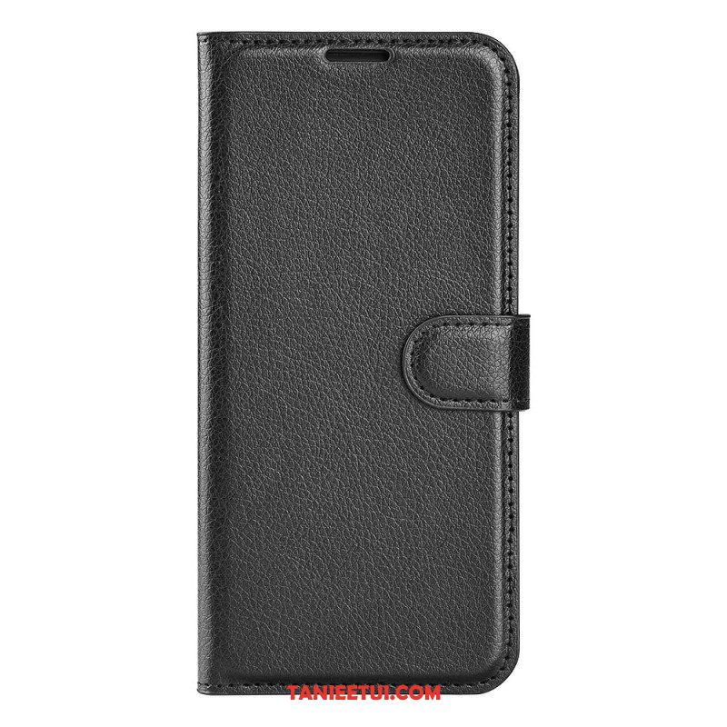 Etui Folio do Xiaomi 13 Klasyczna Sztuczna Skóra Liczi