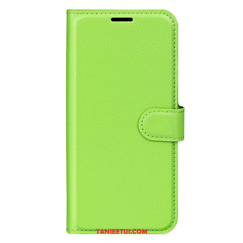Etui Folio do Xiaomi 13 Klasyczna Sztuczna Skóra Liczi