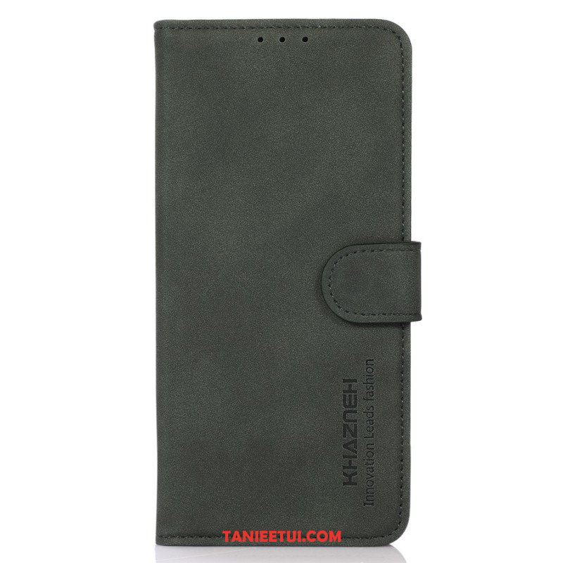 Etui Folio do Xiaomi 13 Lite Efekt Skóry Khazneh