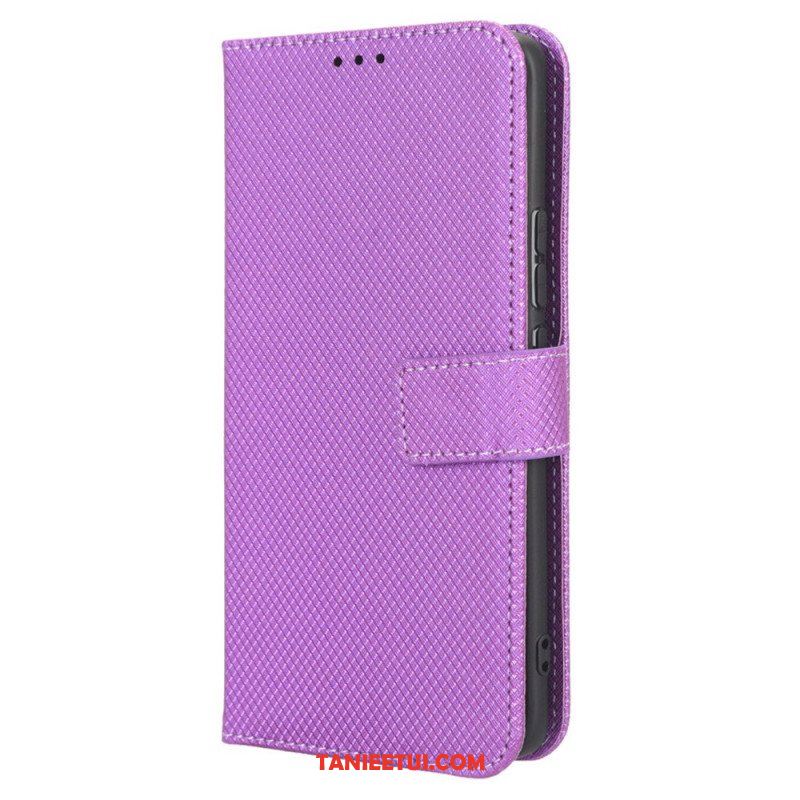 Etui Folio do Xiaomi 13 Lite z Łańcuch Styl Z Paskami