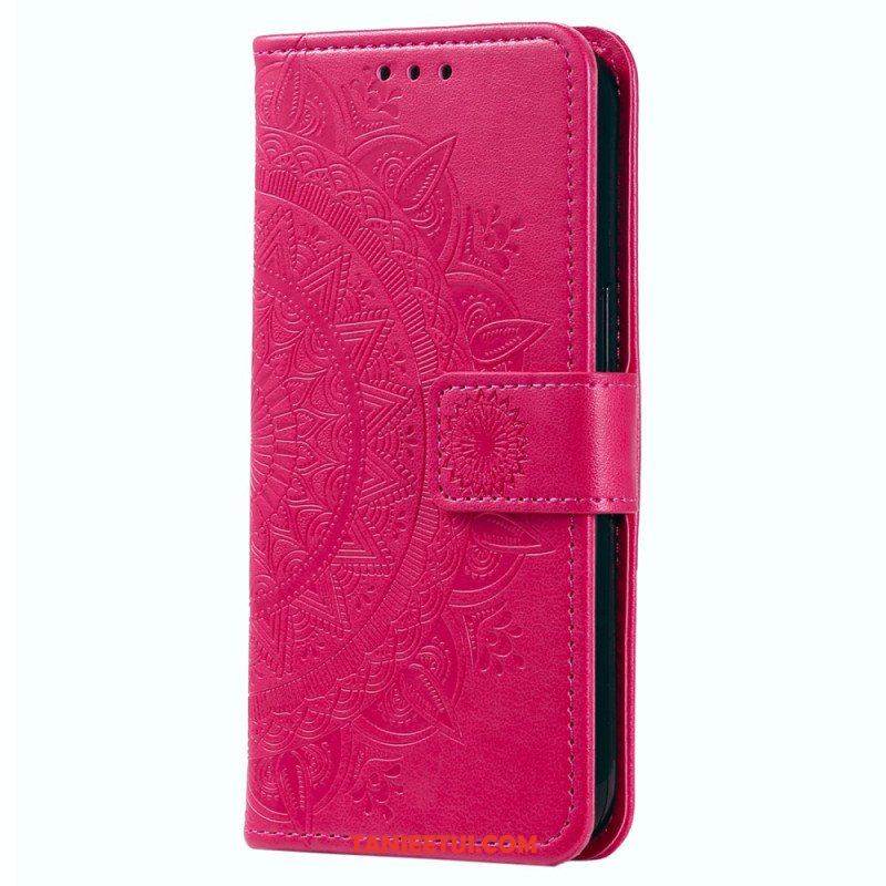 Etui Folio do Xiaomi 13 Mandala Sun Ze Smyczą