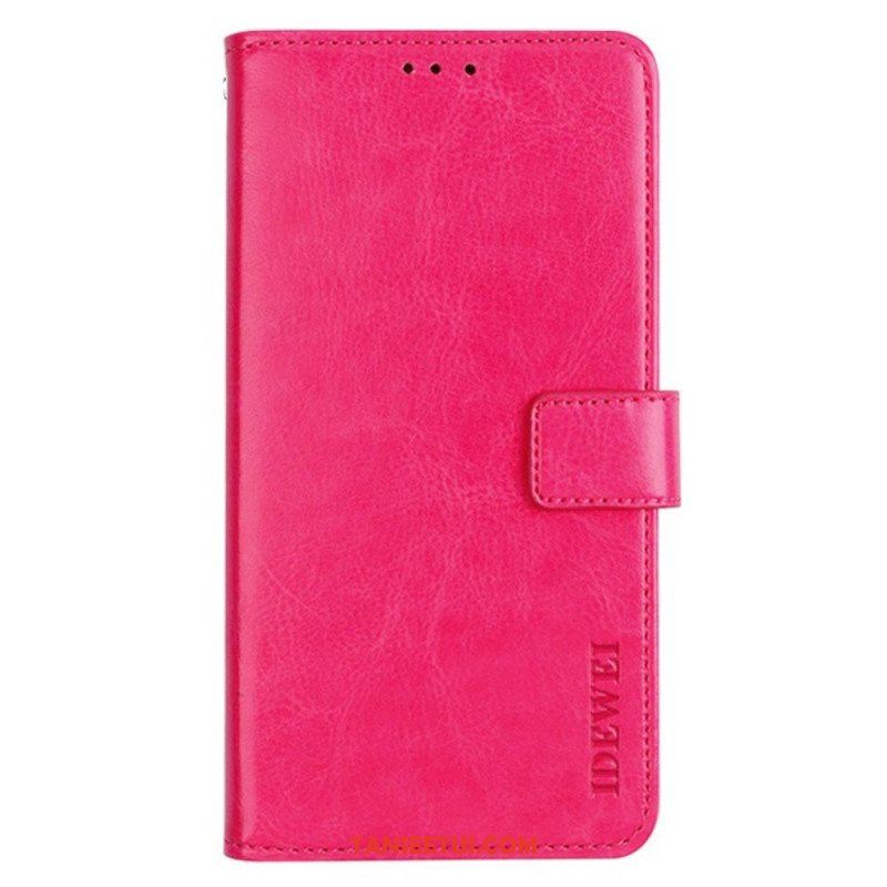 Etui Folio do Xiaomi 13 Pro Imitacja Skóry Idewei