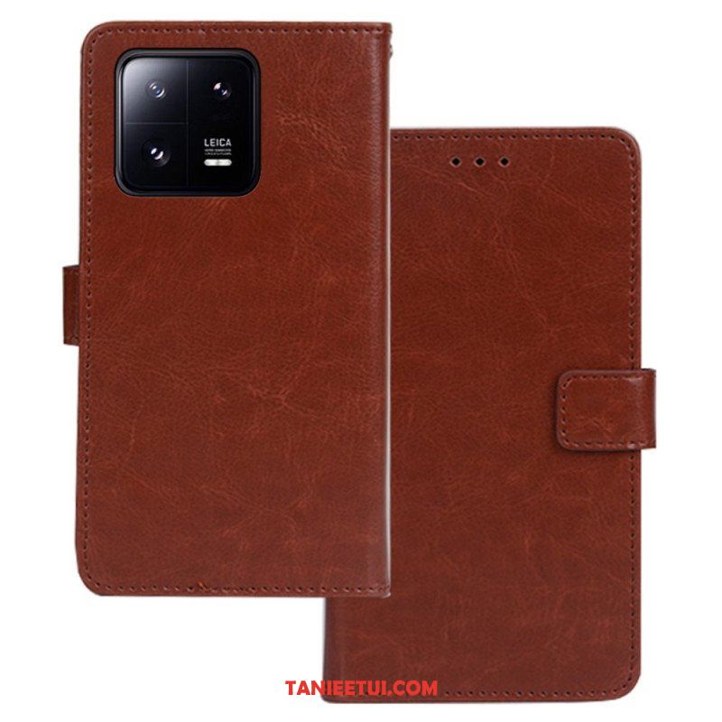 Etui Folio do Xiaomi 13 Skórzany Styl Idewei
