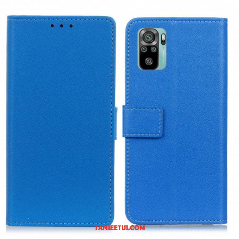 Etui Folio do Xiaomi Redmi Note 10 / 10S Klasyczna Sztuczna Skóra