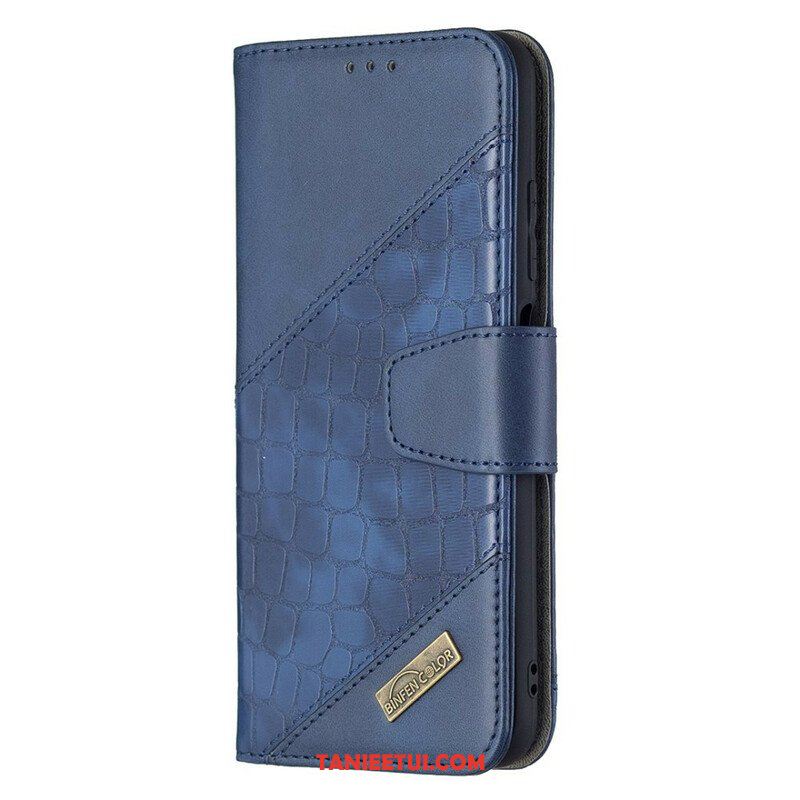 Etui Folio do Xiaomi Redmi Note 10 5G Klasyczny Efekt Skóry Krokodyla