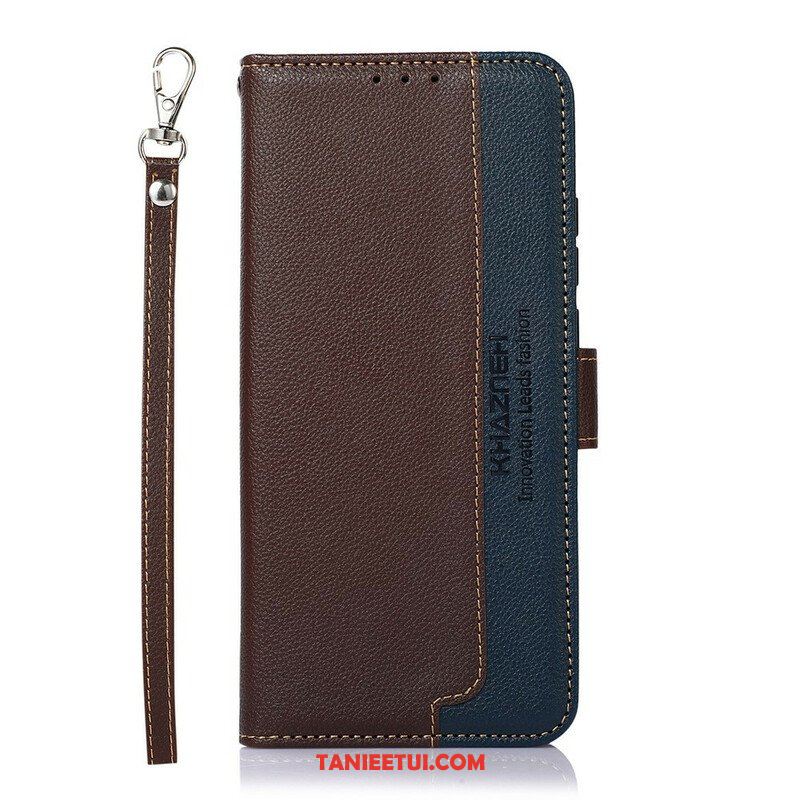 Etui Folio do Xiaomi Redmi Note 10 5G Rfid W Stylu Liczi