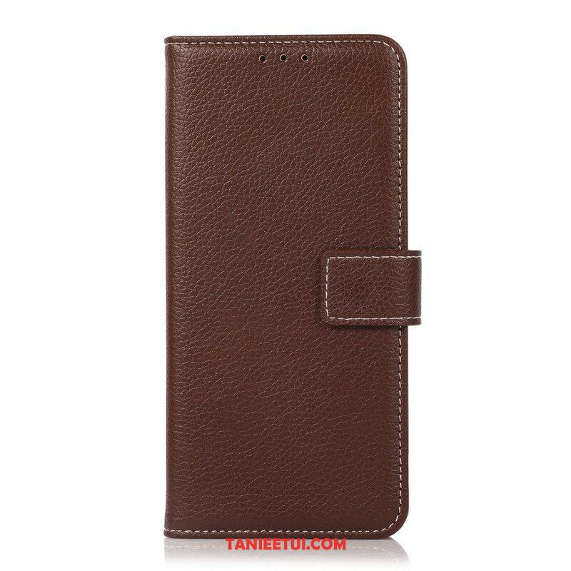 Etui Folio do Xiaomi Redmi Note 10 5G Tekstura Liczi