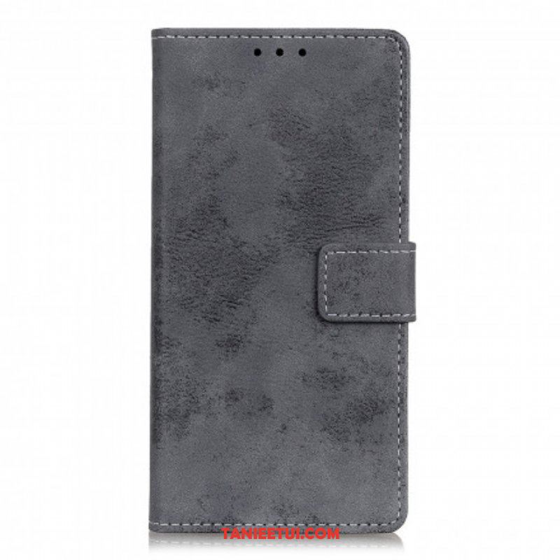 Etui Folio do Xiaomi Redmi Note 10 Pro Efekt Skóry Vintage