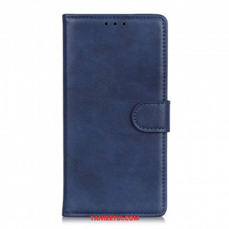 Etui Folio do Xiaomi Redmi Note 10 Pro Retro Matowy Efekt Skóry