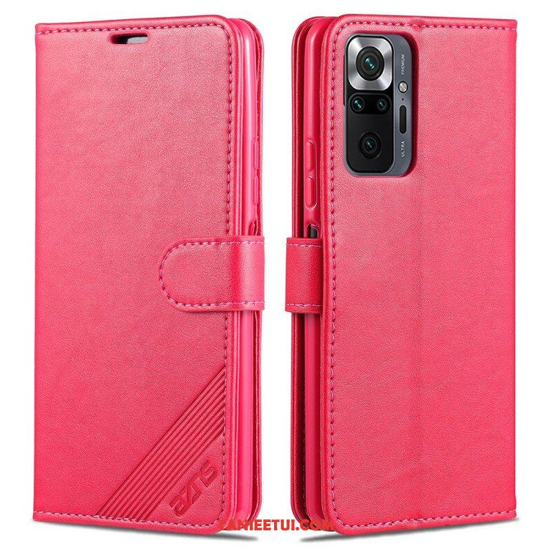 Etui Folio do Xiaomi Redmi Note 10 Pro Sztuczna Skóra Azns