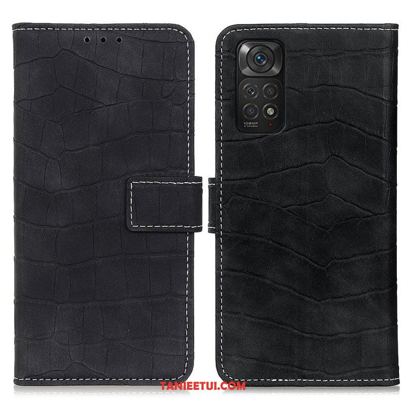 Etui Folio do Xiaomi Redmi Note 11 / 11S Moc Krokodyla