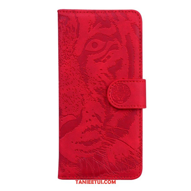 Etui Folio do Xiaomi Redmi Note 11 / 11S Nadruk Twarzy Tygrysa