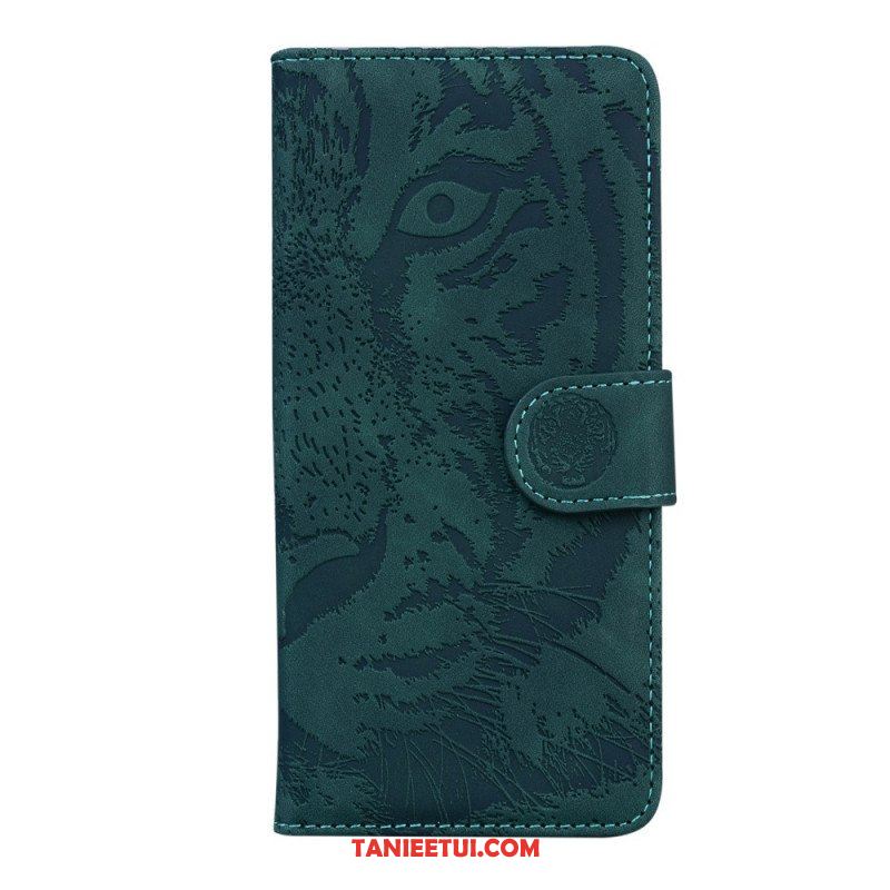 Etui Folio do Xiaomi Redmi Note 11 / 11S Nadruk Twarzy Tygrysa