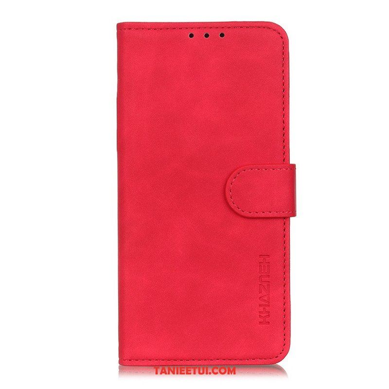 Etui Folio do Xiaomi Redmi Note 11 Pro / 11 Pro 5G Khazneh Efekt Skóry W Stylu Vintage