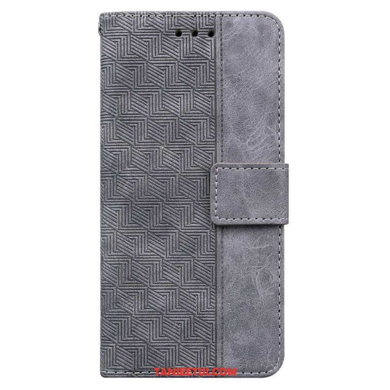 Etui Folio do Xiaomi Redmi Note 11 Pro / 11 Pro 5G z Łańcuch Pasiasty Wzór