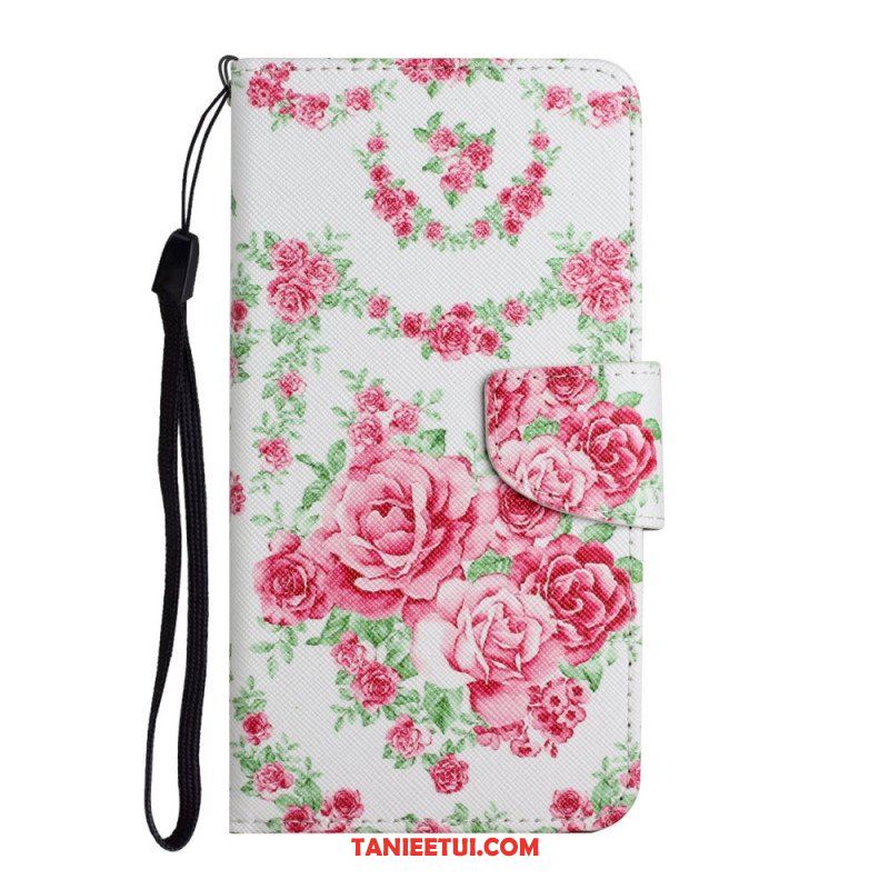 Etui Folio do Xiaomi Redmi Note 11 Pro Plus 5G Kwiaty Liberty Royal