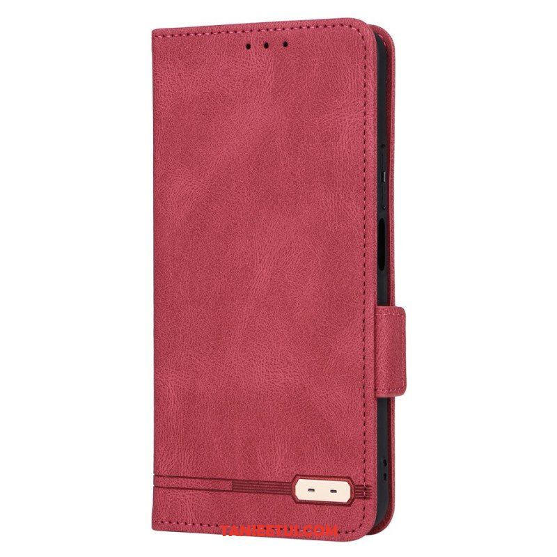 Etui Folio do Xiaomi Redmi Note 11 Pro Plus 5G Stylizacja Skóry