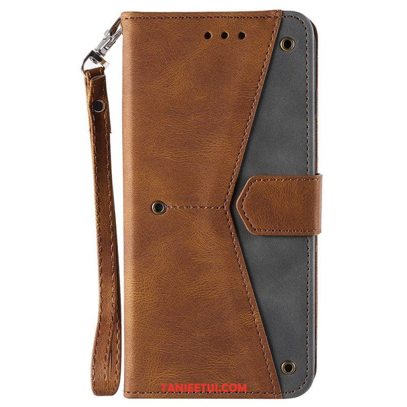 Etui Folio do Xiaomi Redmi Note 11 Pro Plus 5G Szwy W Dotyku