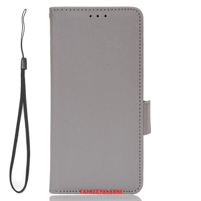 Etui Folio do Xiaomi Redmi Note 12 4G Bardzo Dobrze Ze Smyczą