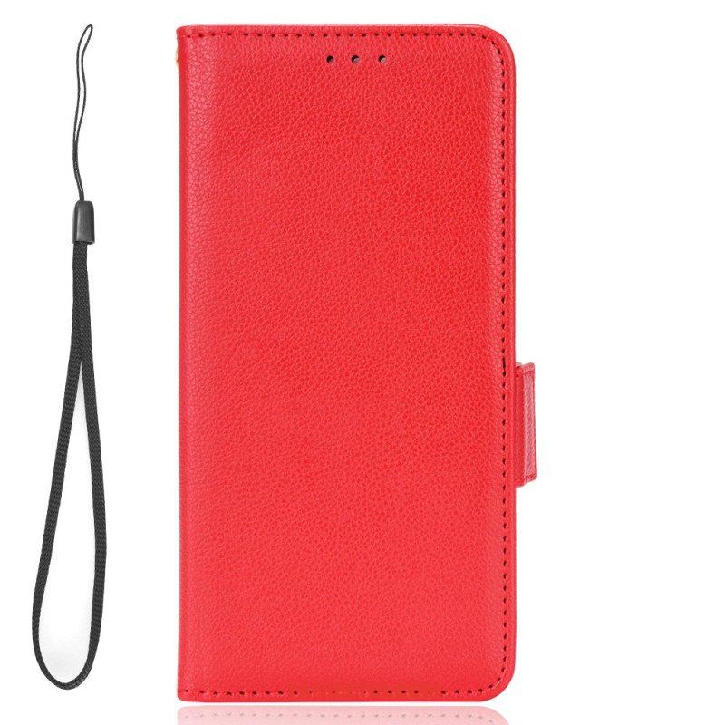 Etui Folio do Xiaomi Redmi Note 12 4G Bardzo Dobrze Ze Smyczą