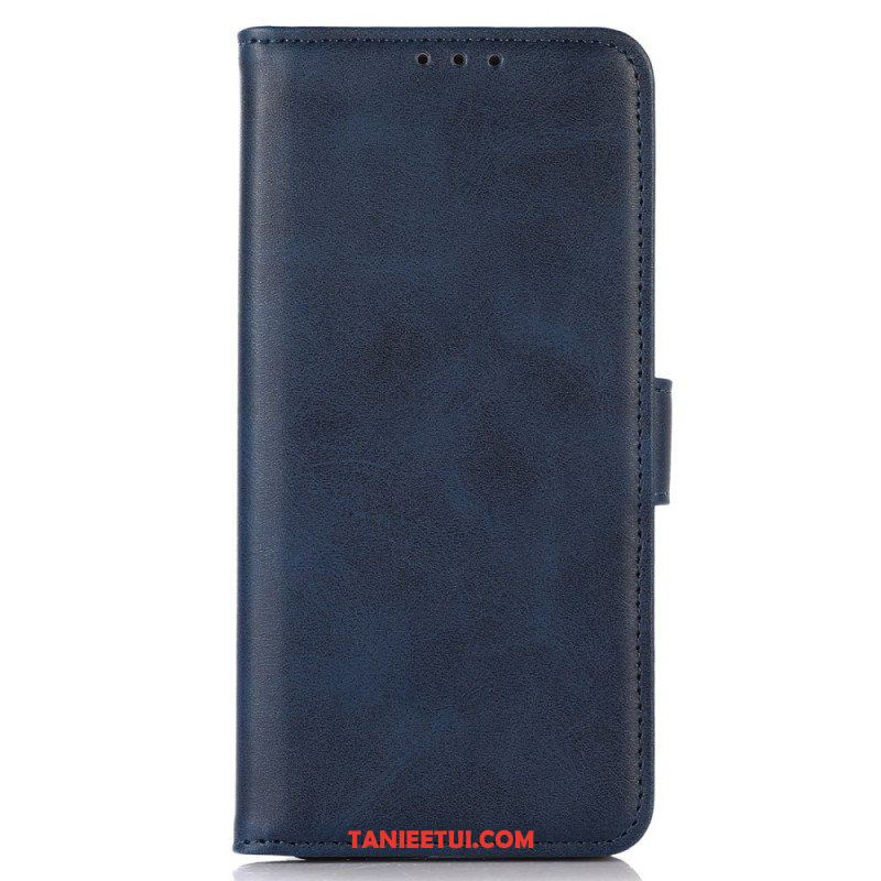 Etui Folio do Xiaomi Redmi Note 12 4G Efekt Skóry