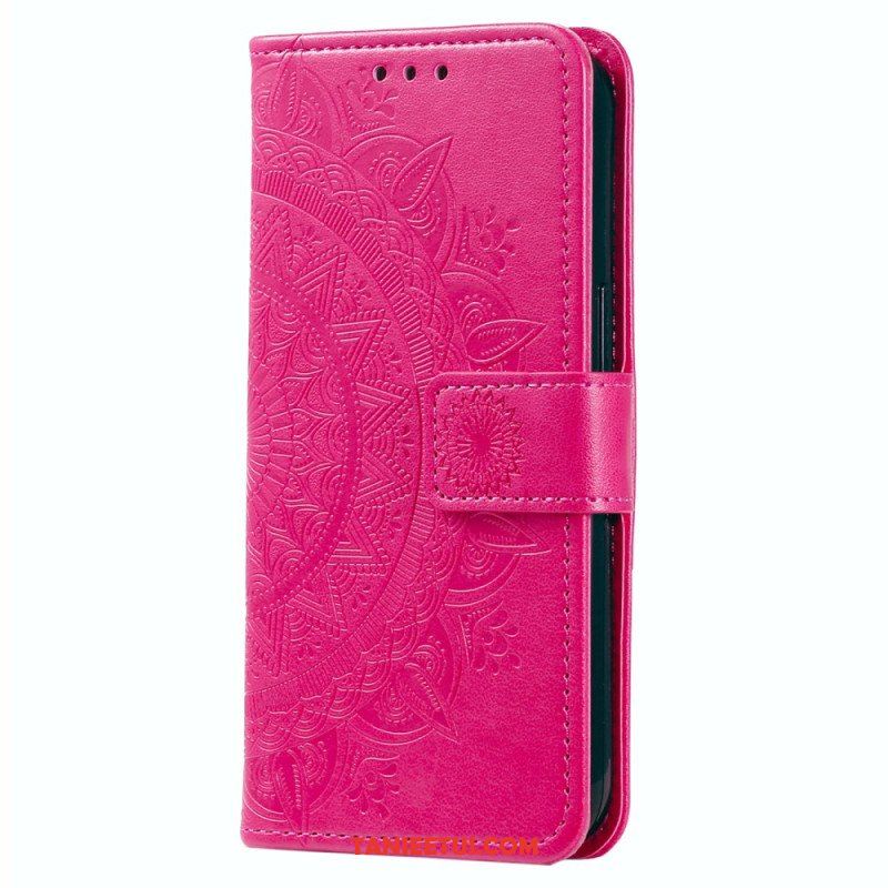 Etui Folio do Xiaomi Redmi Note 12 4G Mandala Sun Ze Smyczą