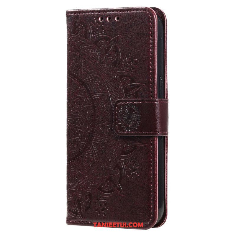 Etui Folio do Xiaomi Redmi Note 12 4G Mandala Sun Ze Smyczą