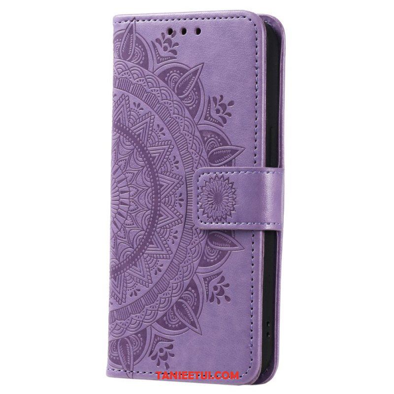 Etui Folio do Xiaomi Redmi Note 12 4G Mandala Sun Ze Smyczą