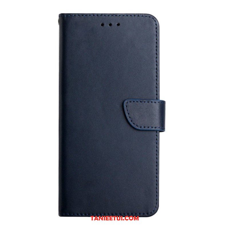 Etui Folio do Xiaomi Redmi Note 12 4G Prawdziwa Skóra Nappa