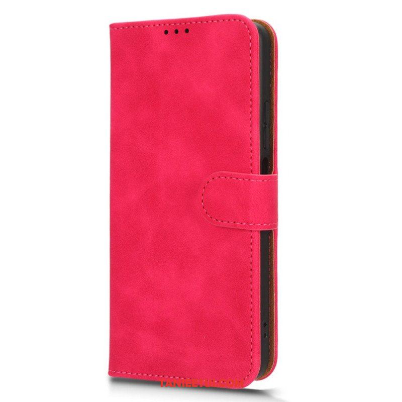 Etui Folio do Xiaomi Redmi Note 12 4G Zwykły Skórzany Styl