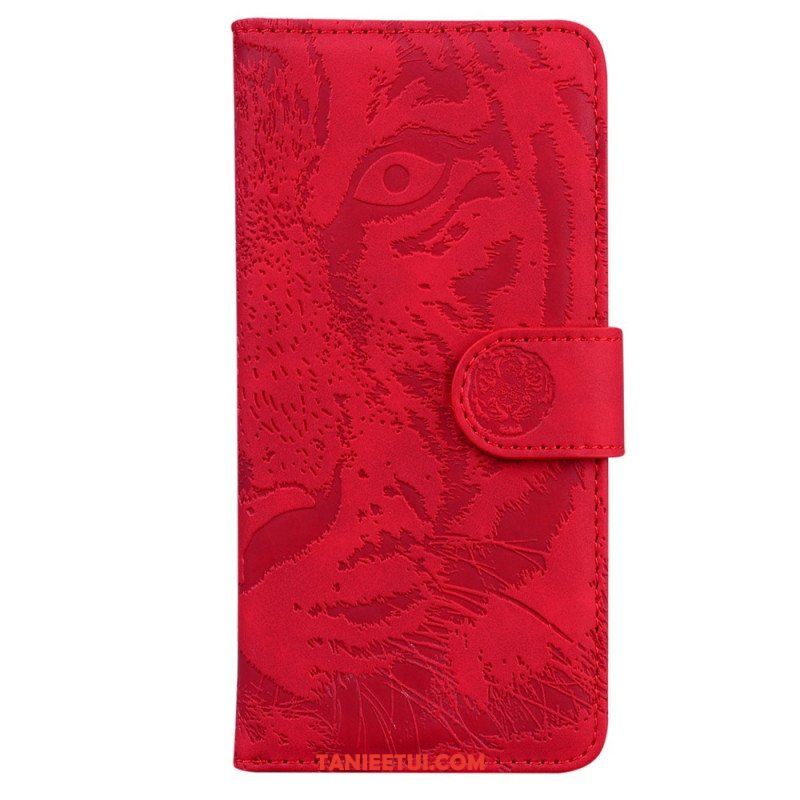 Etui Folio do Xiaomi Redmi Note 12 4G Ślad Tygrysa